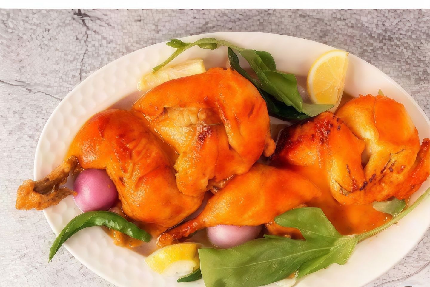 دجاج مندي سادة بدون رز - حبة