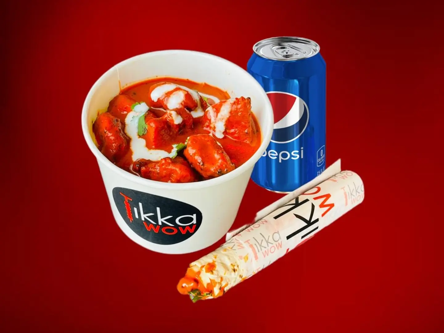 Mini Tikka Rice Meal + Tikka Sandwich