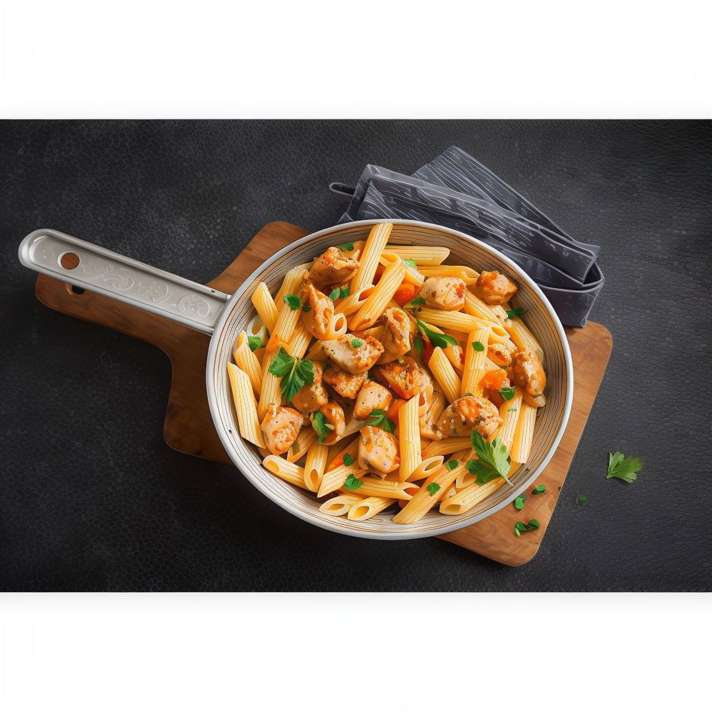 Chicken White Pasta