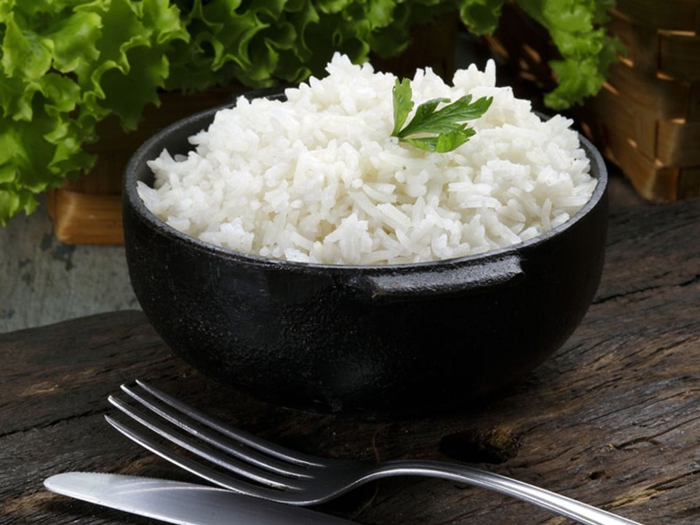 Plain Rice Plate