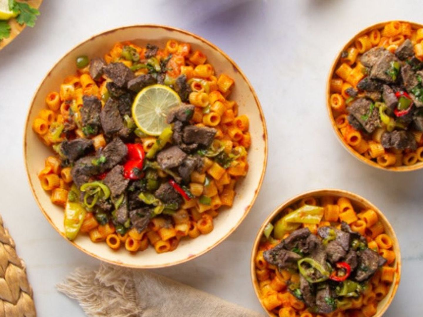 Alexandrian Liver Pasta Casserole