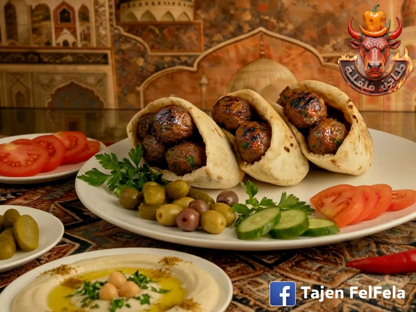 ساندوتش كفتة بلدى