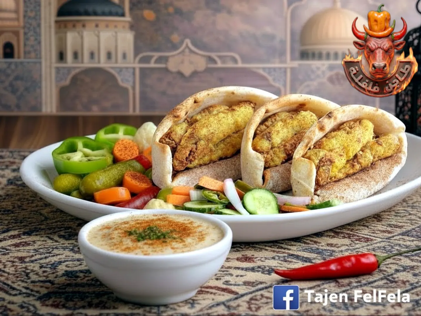 ساندوتش سمك فيلية بلدى