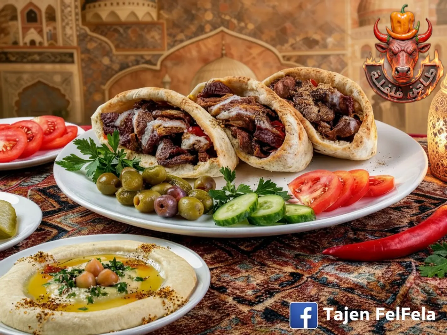 ساندوتش لحمة راس بلدى