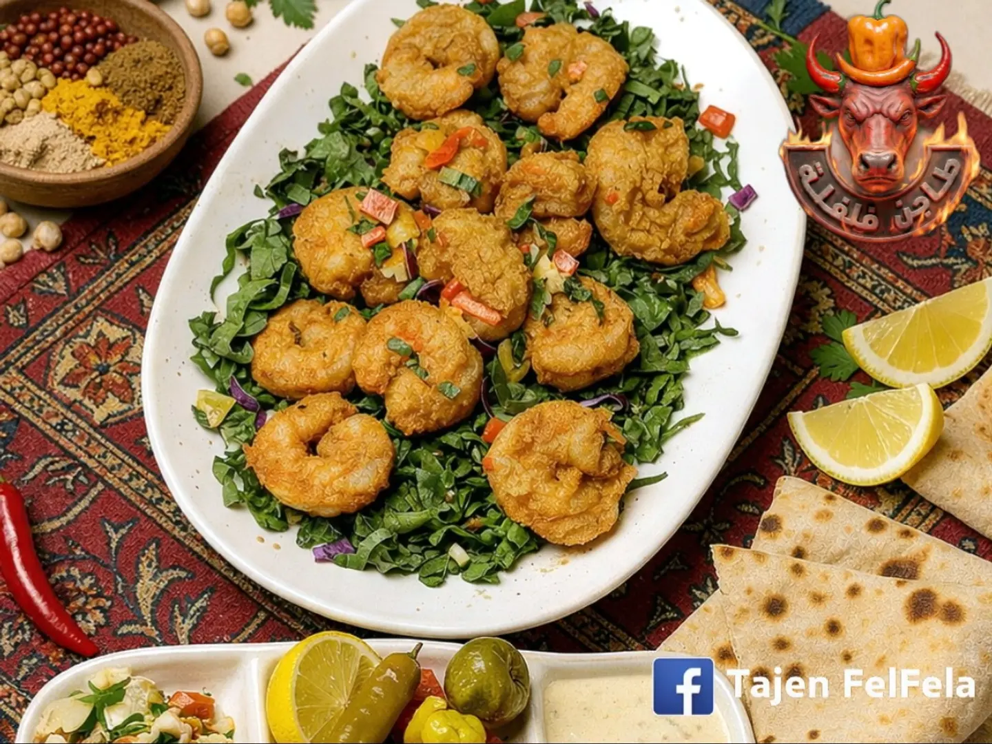 صحن جمبرى مقلى