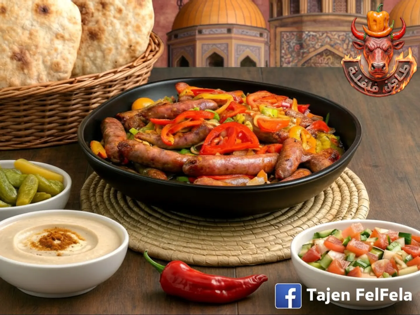 صحن سجق اسكندرانى صغير