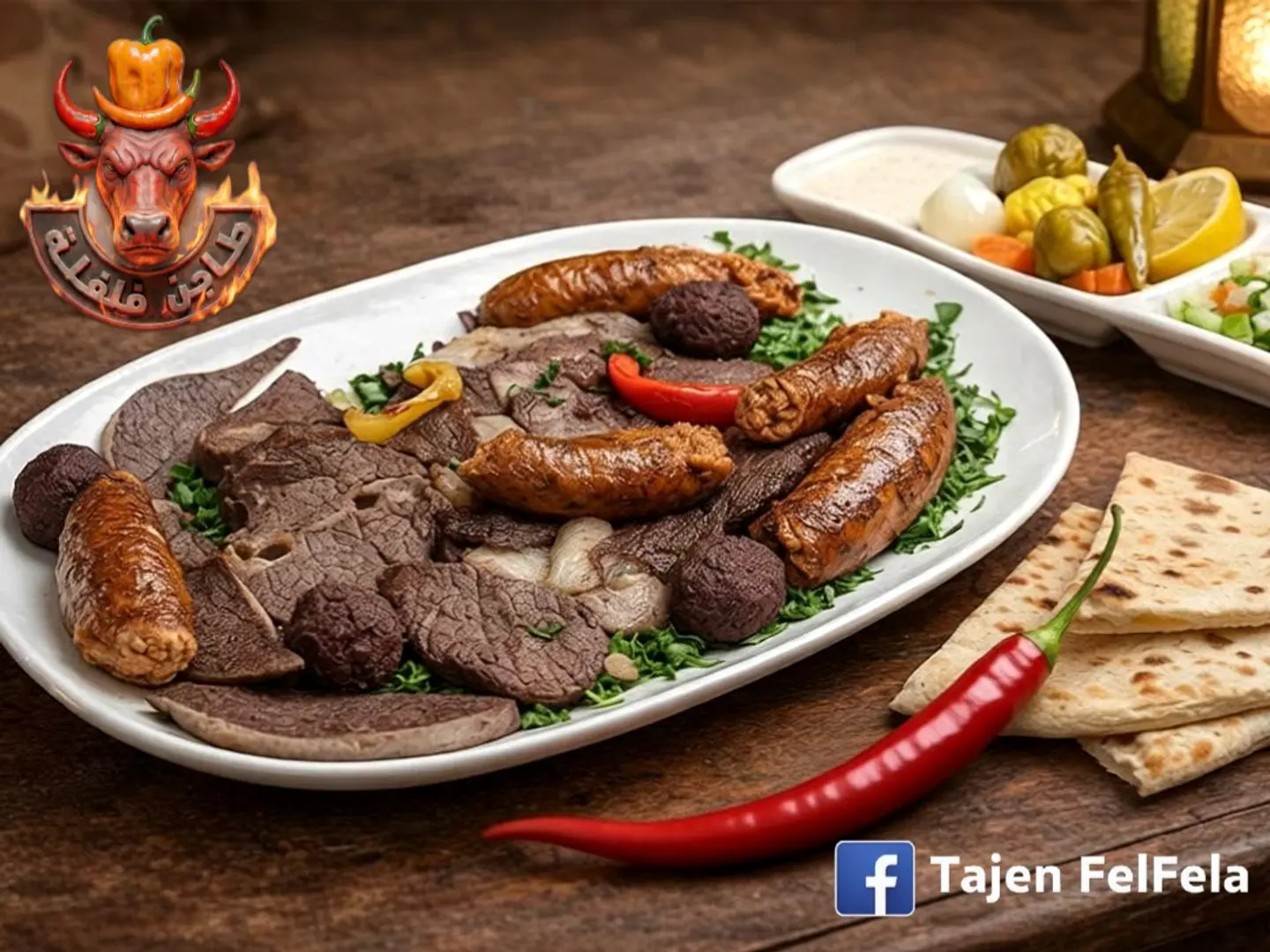 صحن سمين مشكل كبير