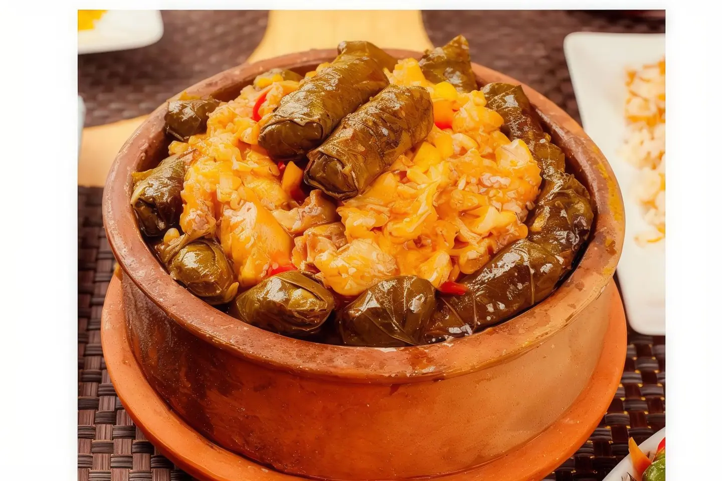Akkawi Grape Leaves Tagine