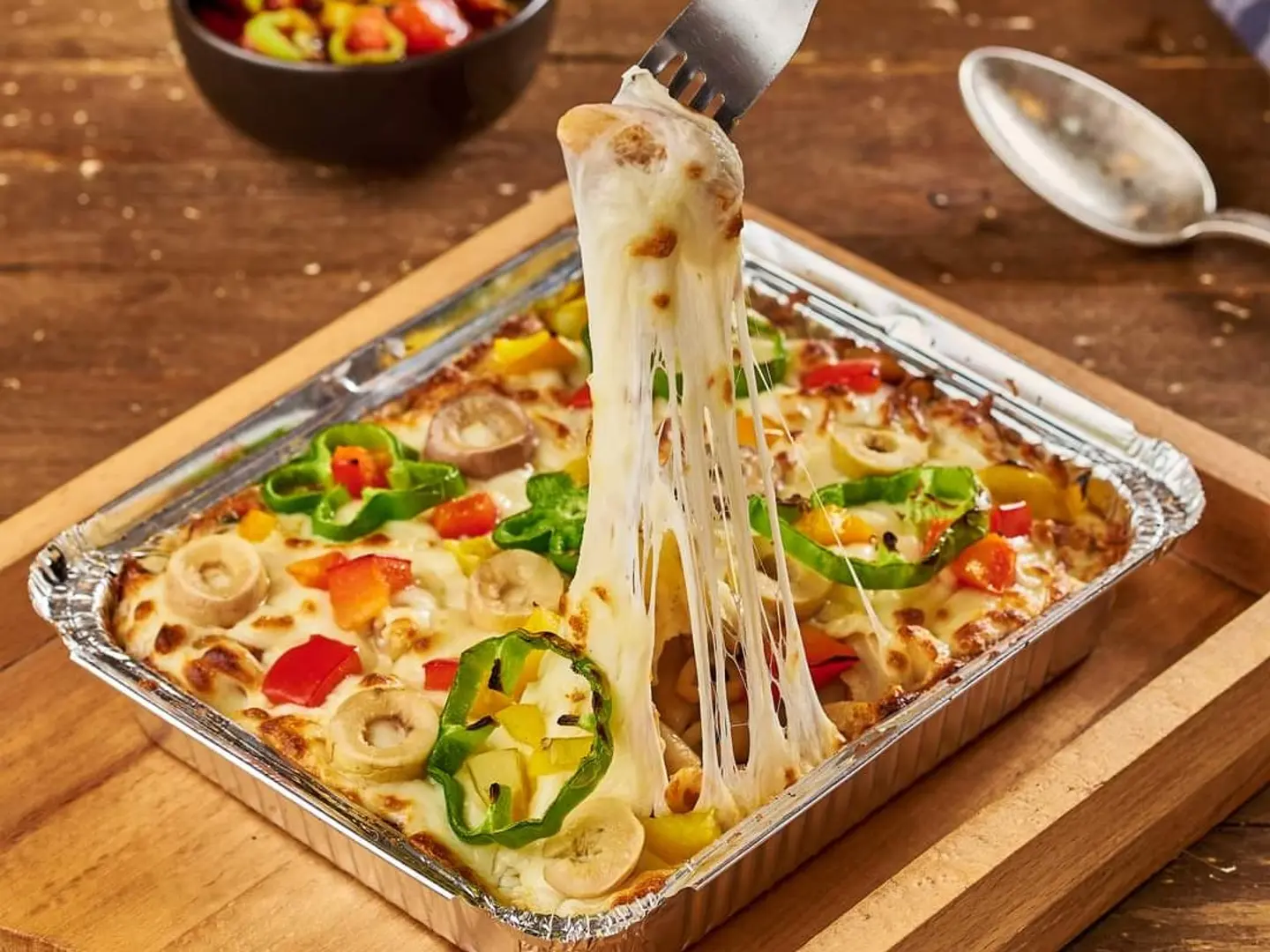 مكرونة بالموزريلا