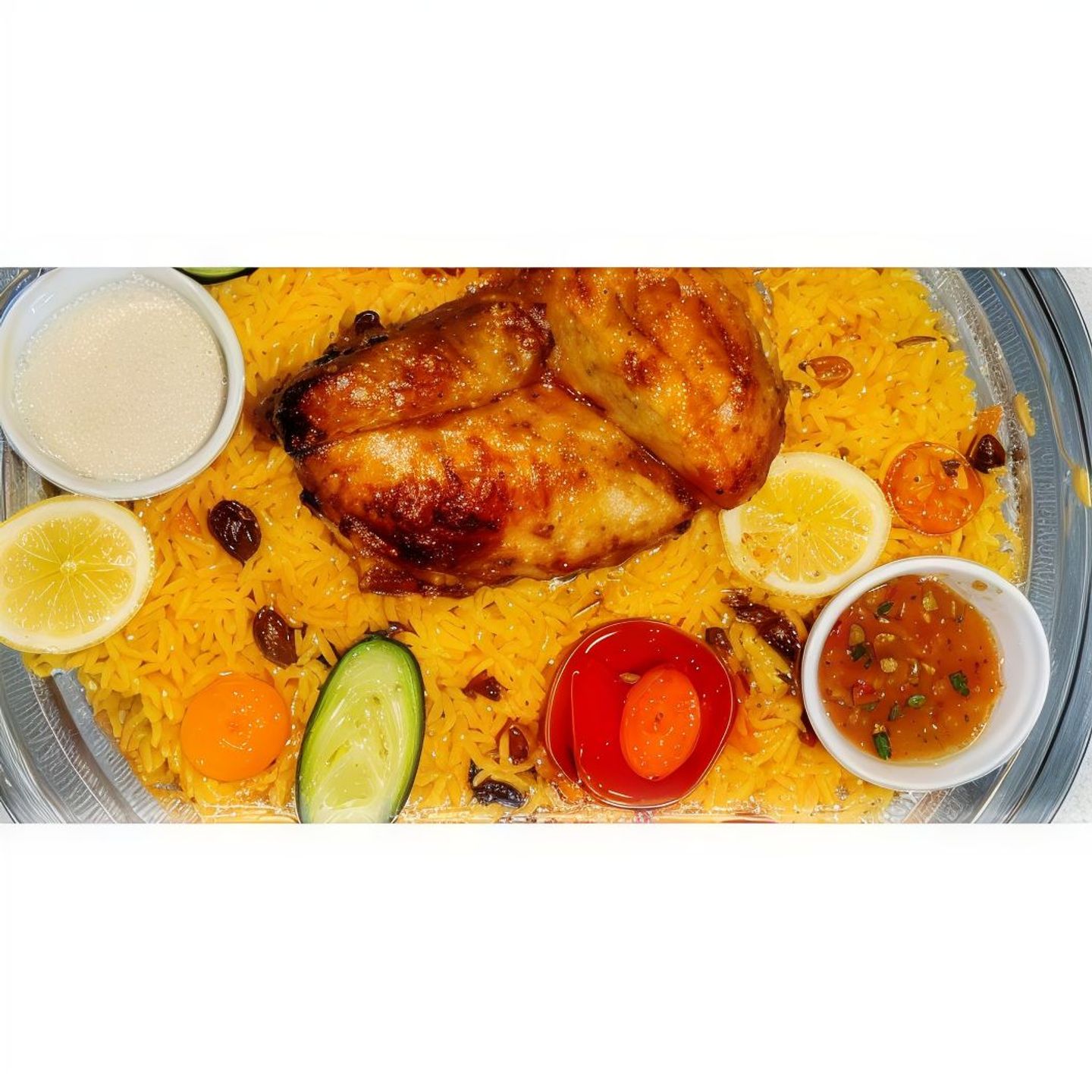 Half Grill With Bukhari Rice