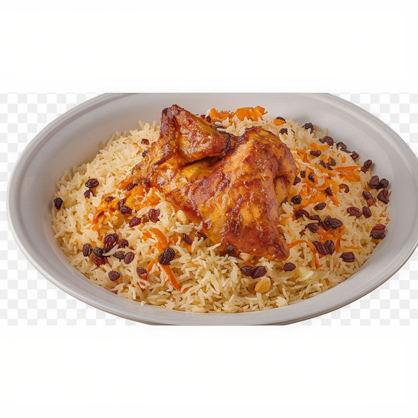 Half Grill With Biryani Rice
