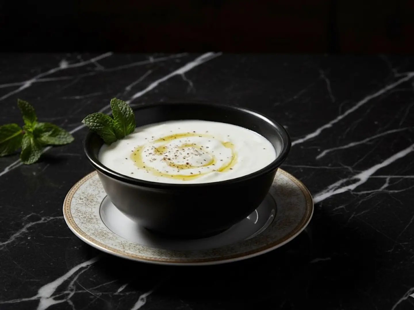 شوربة دجاج بالكريمة