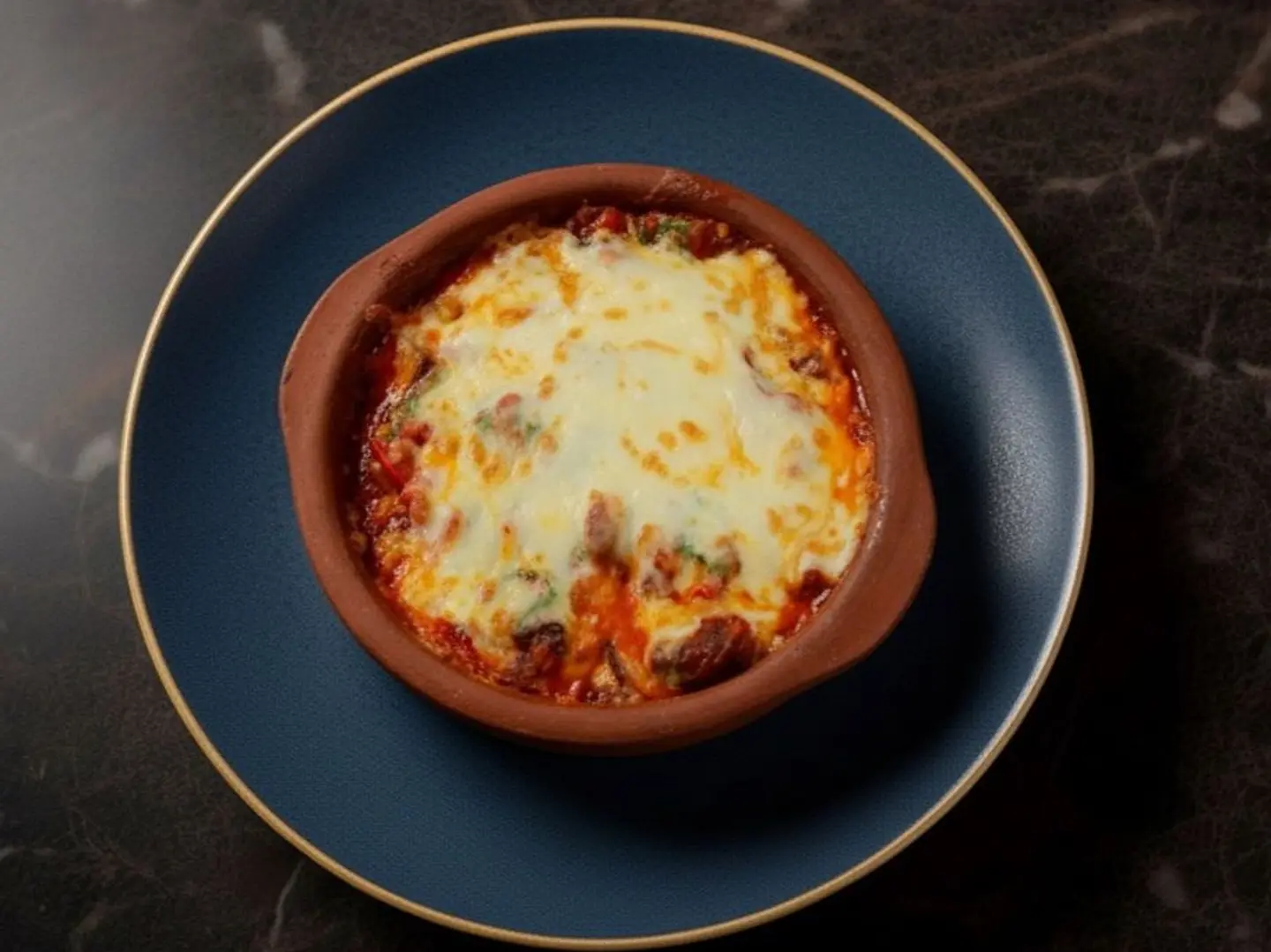 طاجن دجاج بالجبن