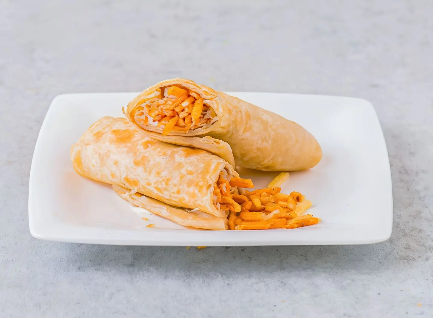 جباتي بطاطس مقلية