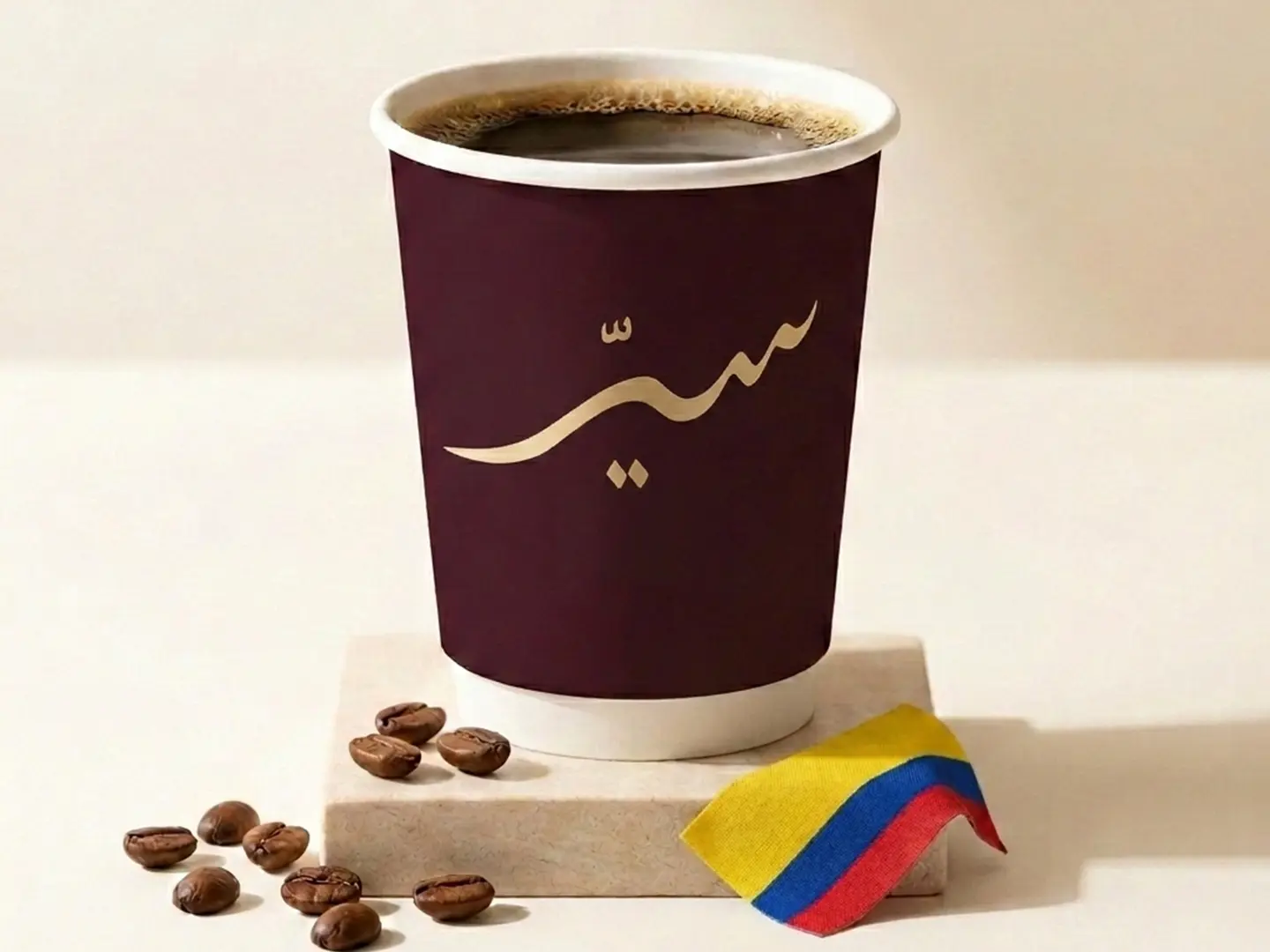 Today Coffee Lagre Cup Colompian Hot