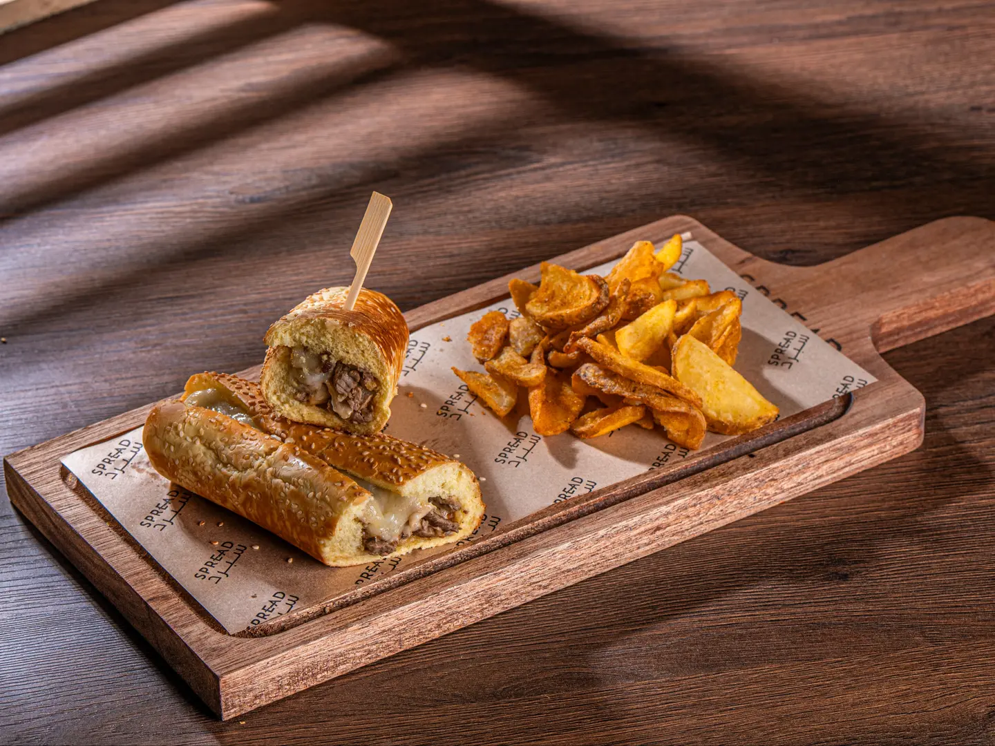 ترافل ستيك ساندويش