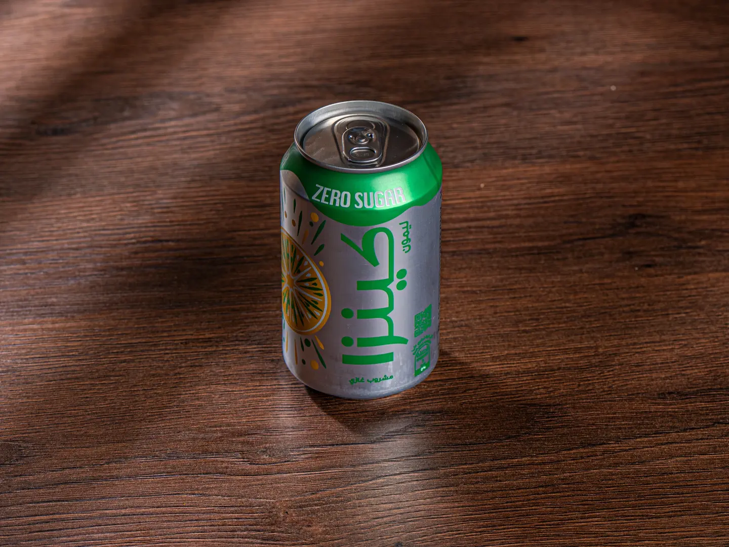 مشروب كينزا ليمون غازي خالٍ من السكر