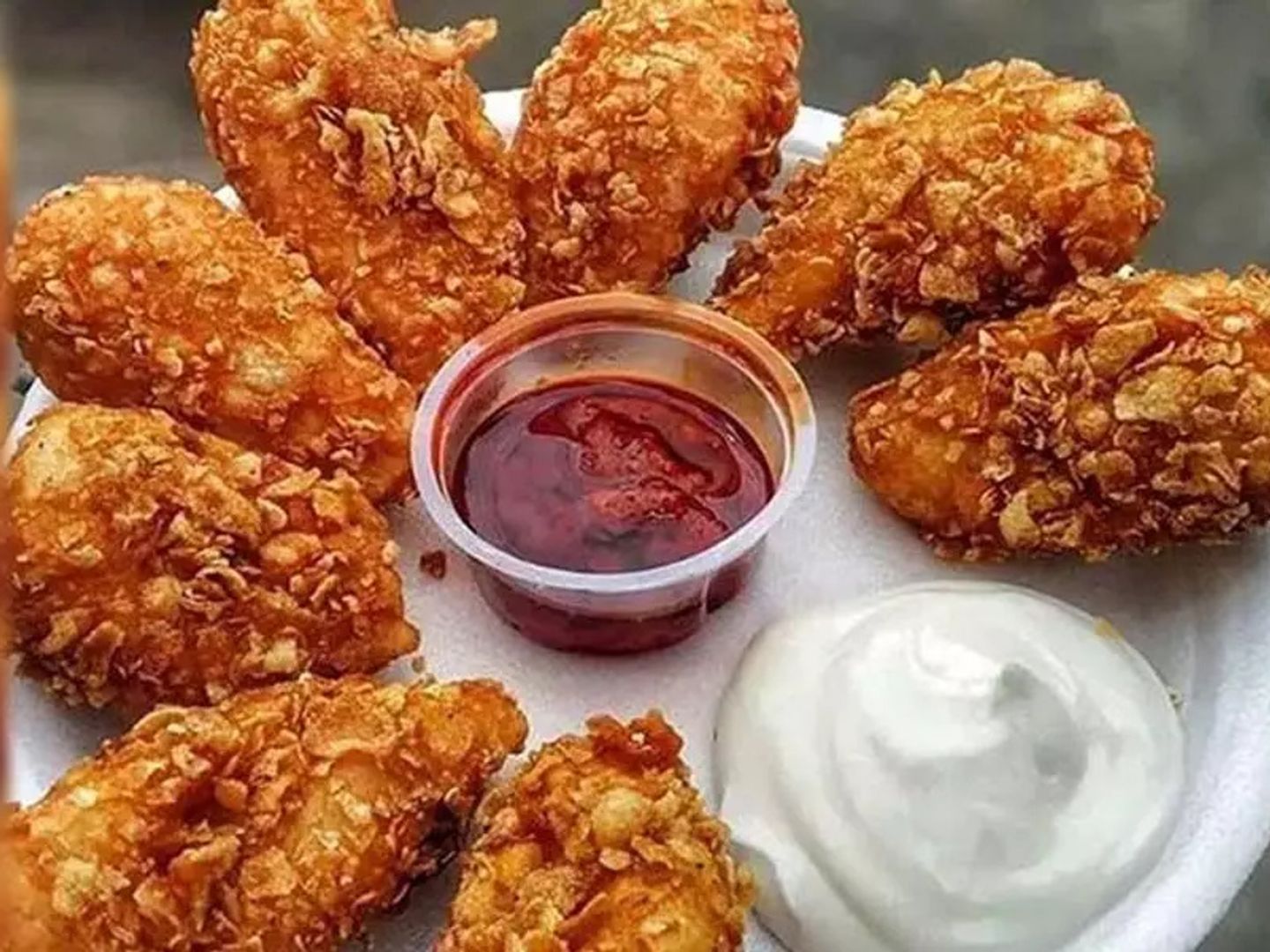 Crispy Chicken Momo