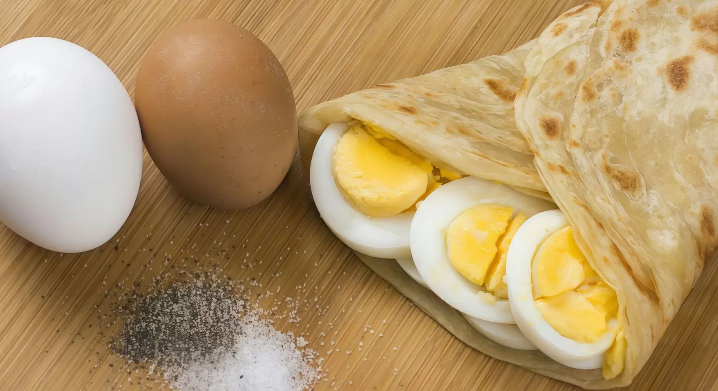 Boiled Egg Chapati