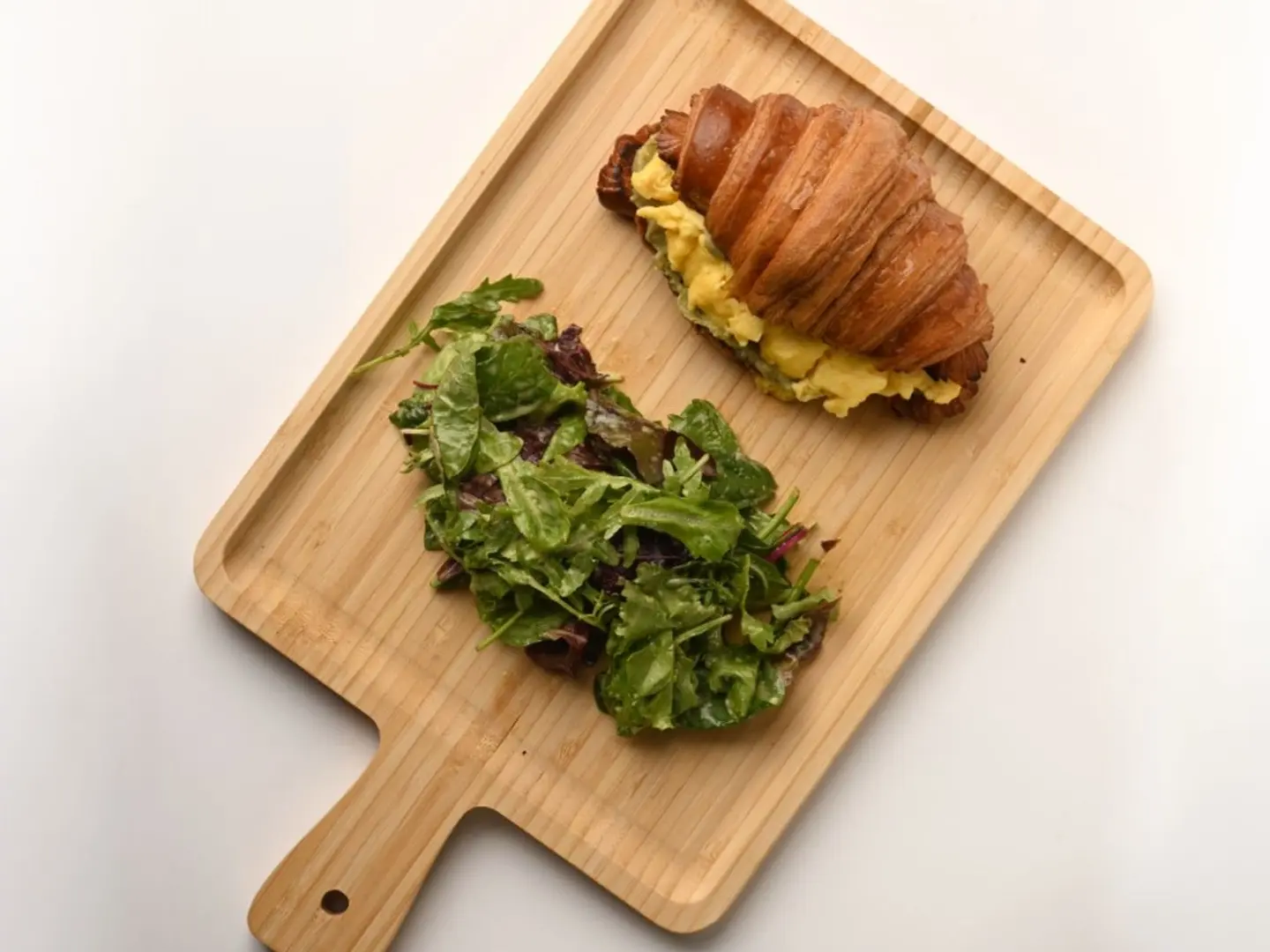 Croissant With Scrambled Egg