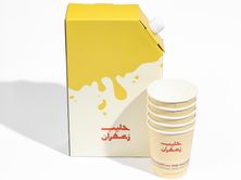 دلة حليب وزعفران