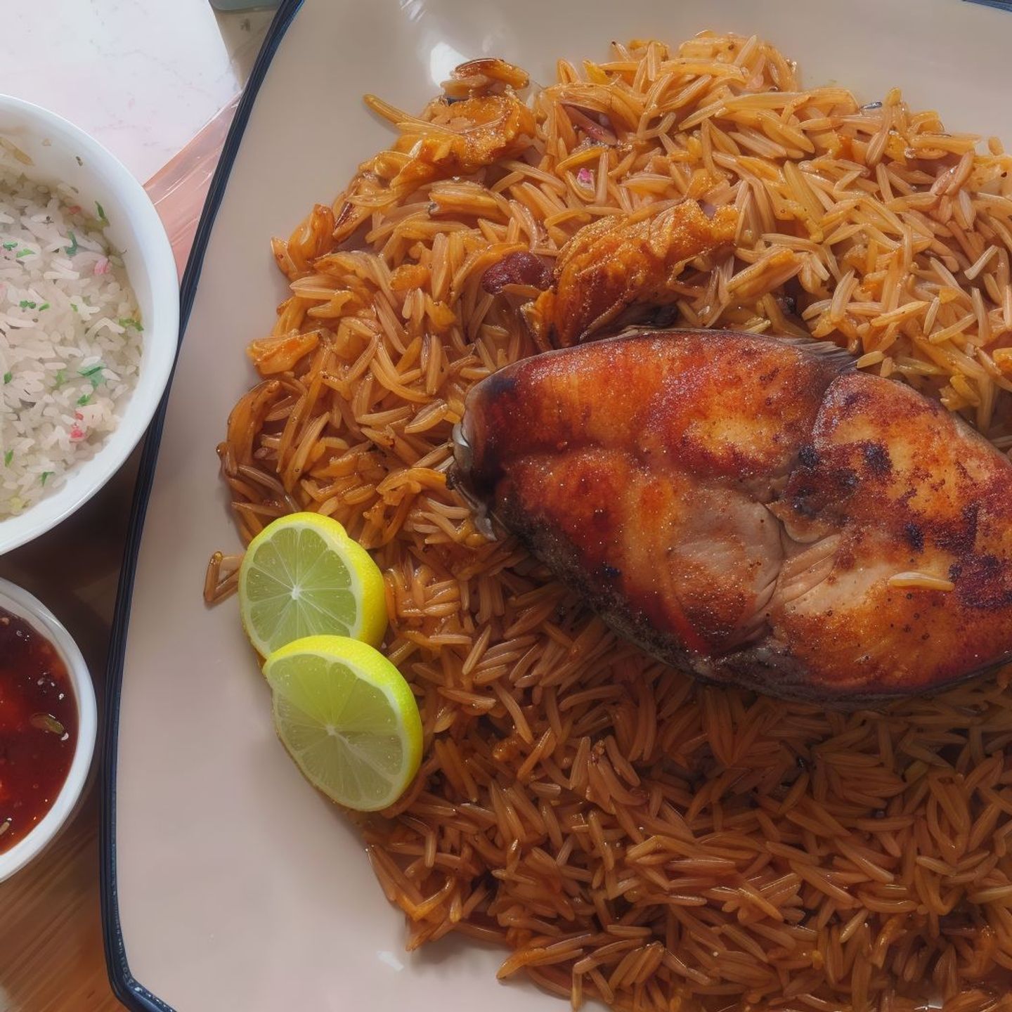 Sayadiyah Fish With Rice
