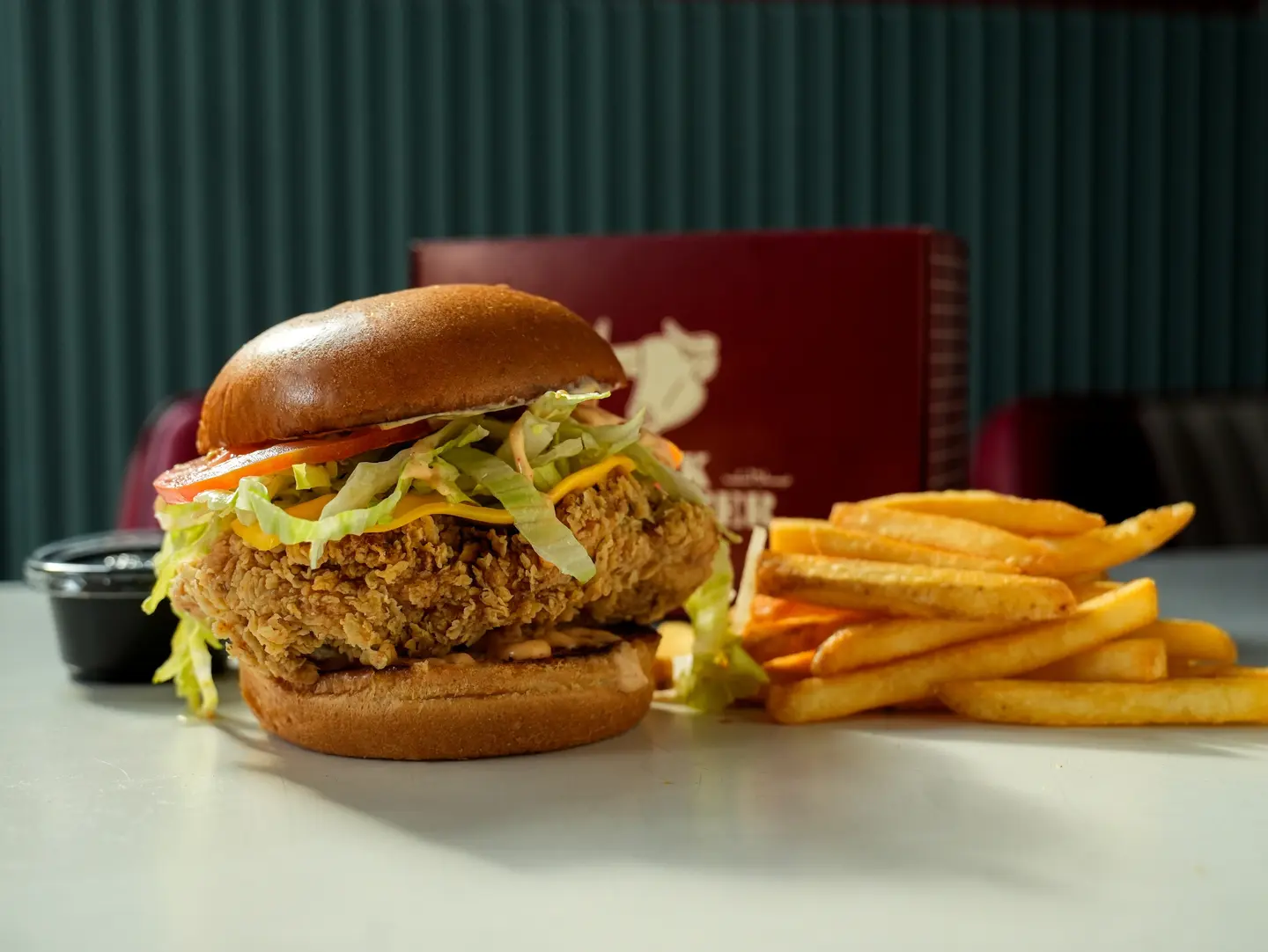 Box Original Chicken Burger