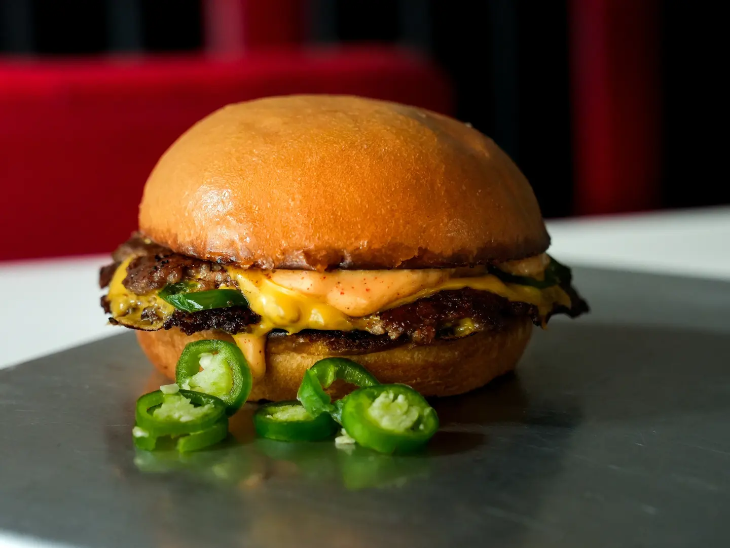 The Green Beef Burger