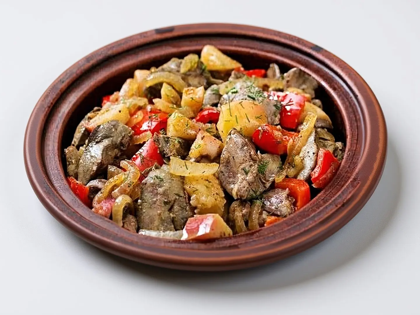 Liver With Cheese Dish