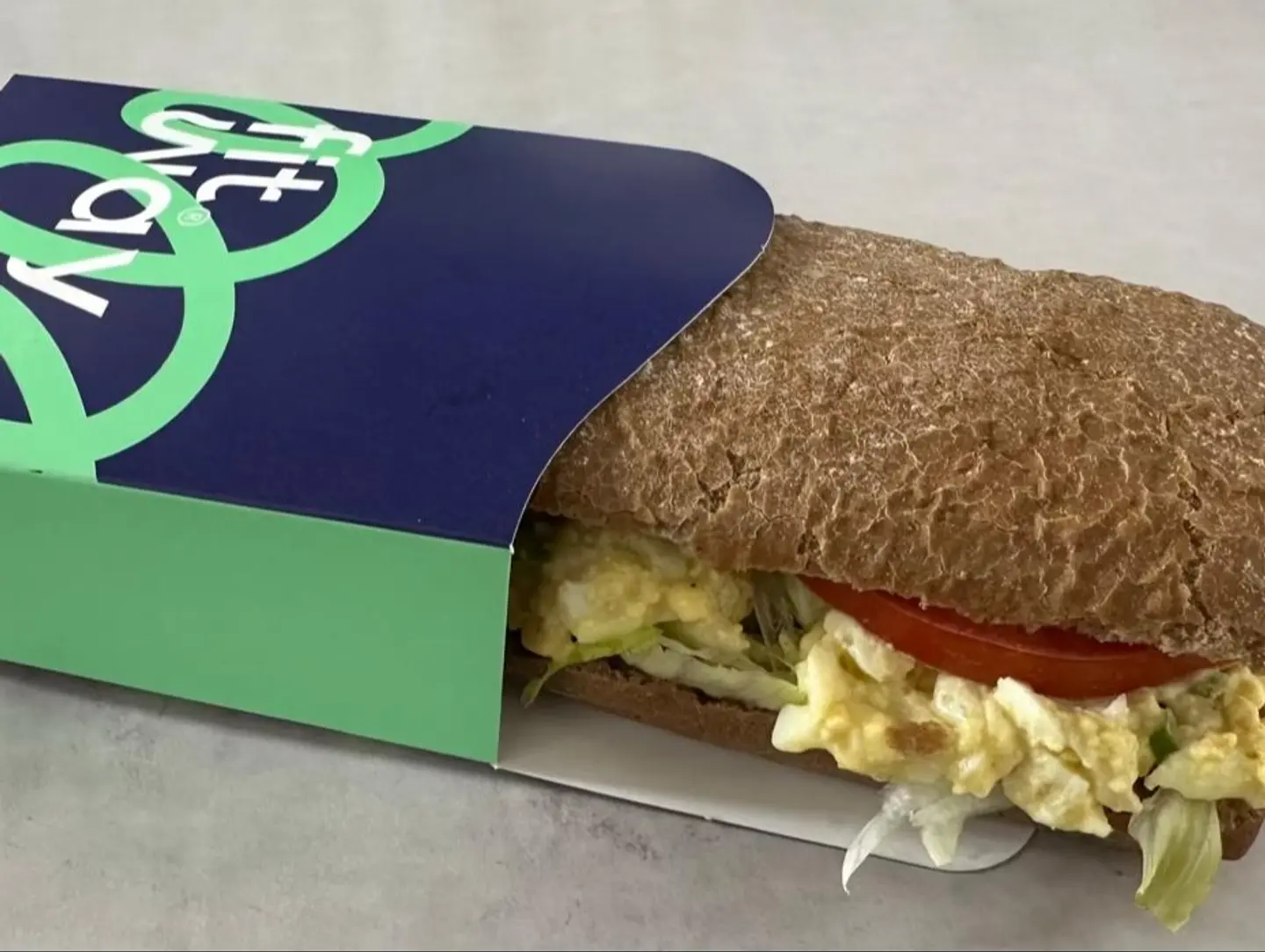 Boiled Egg Sandwich