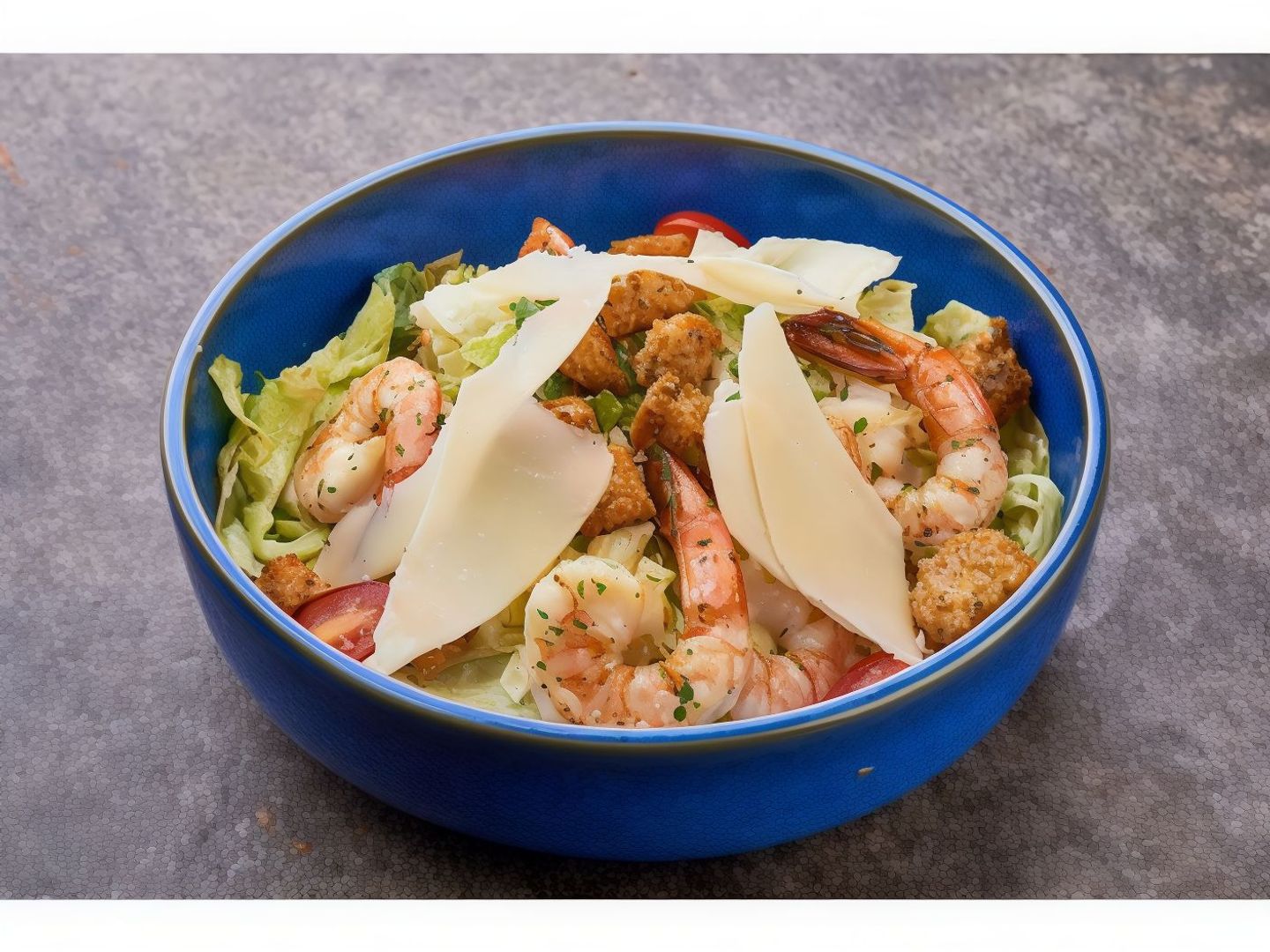 Ceaser Salad Shrimps