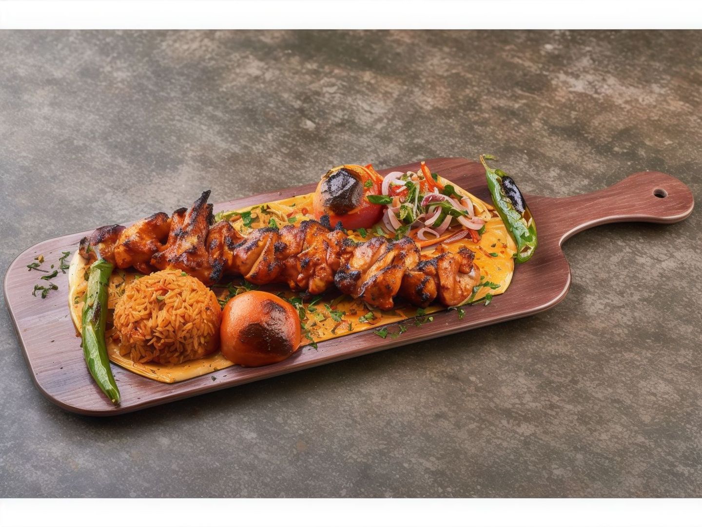 Chicken Bones Shish Kebab