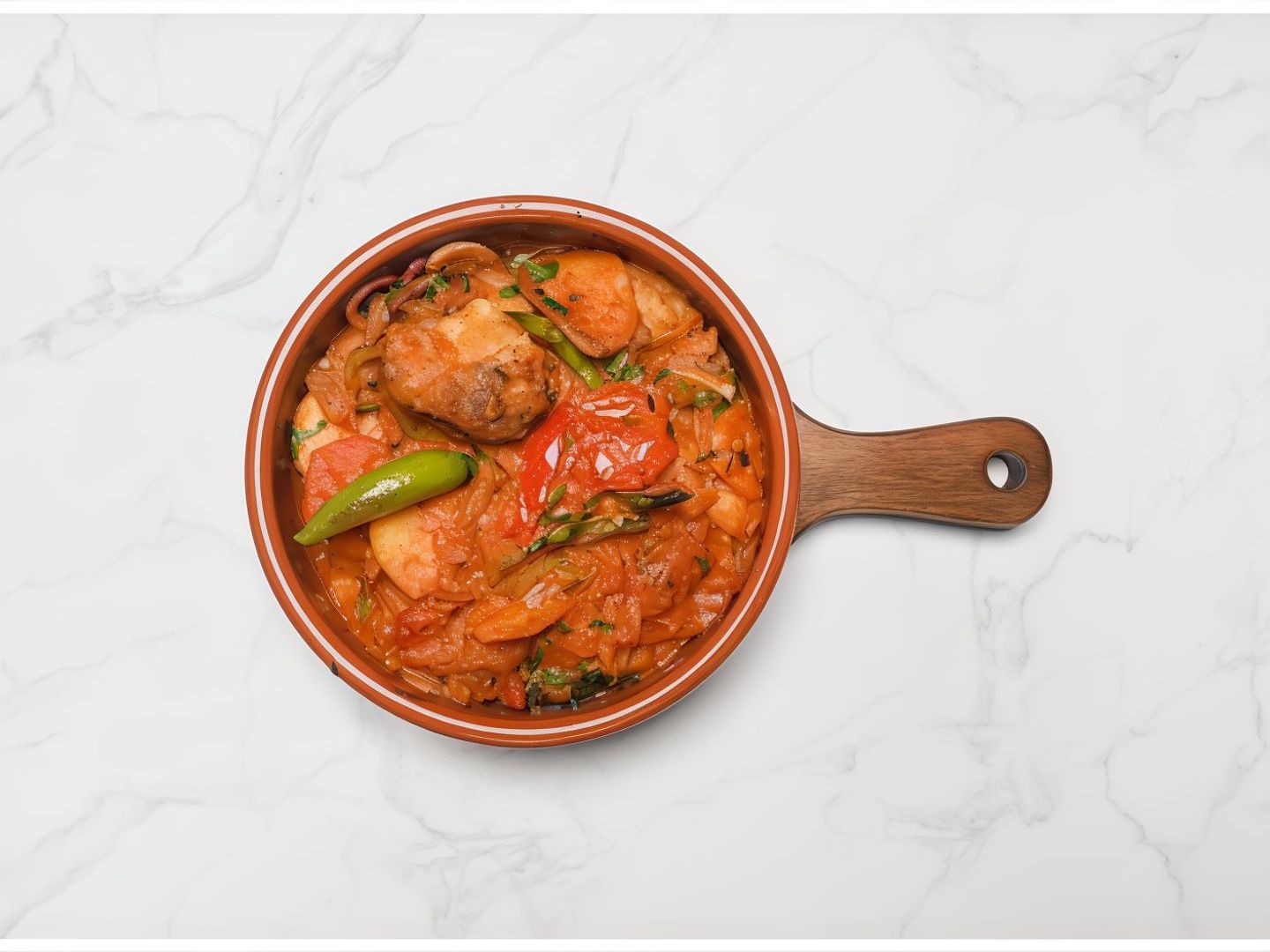 طاجن لحمة بطاطس مع الارز
