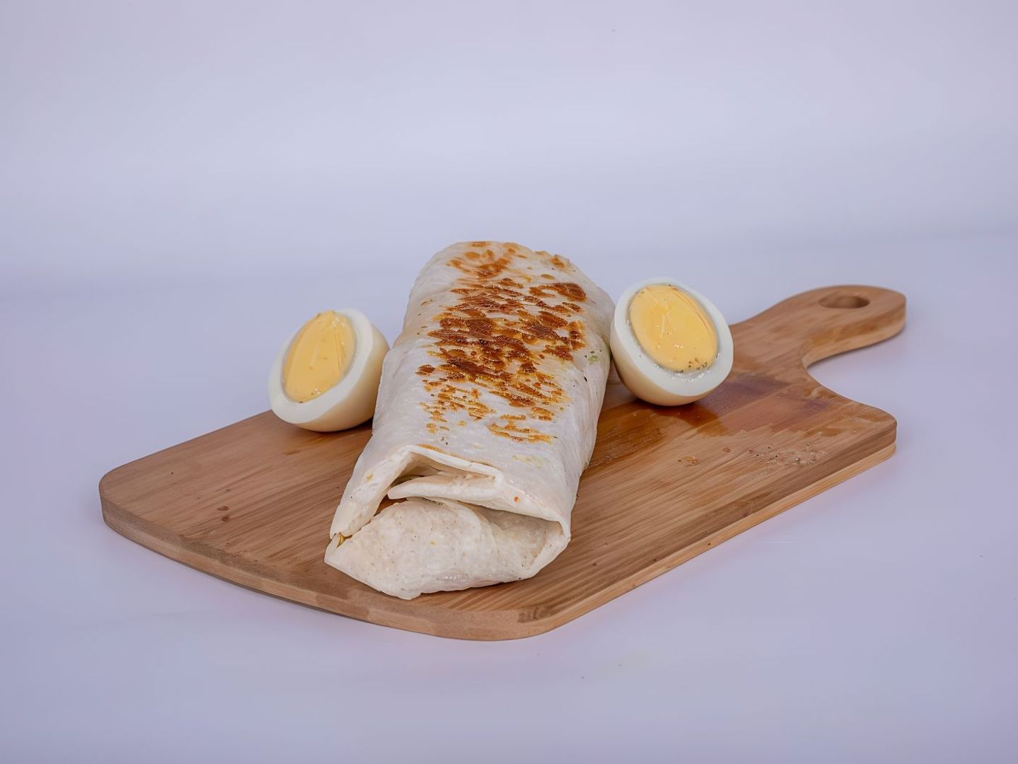 Falafel Sandwich With Eggs