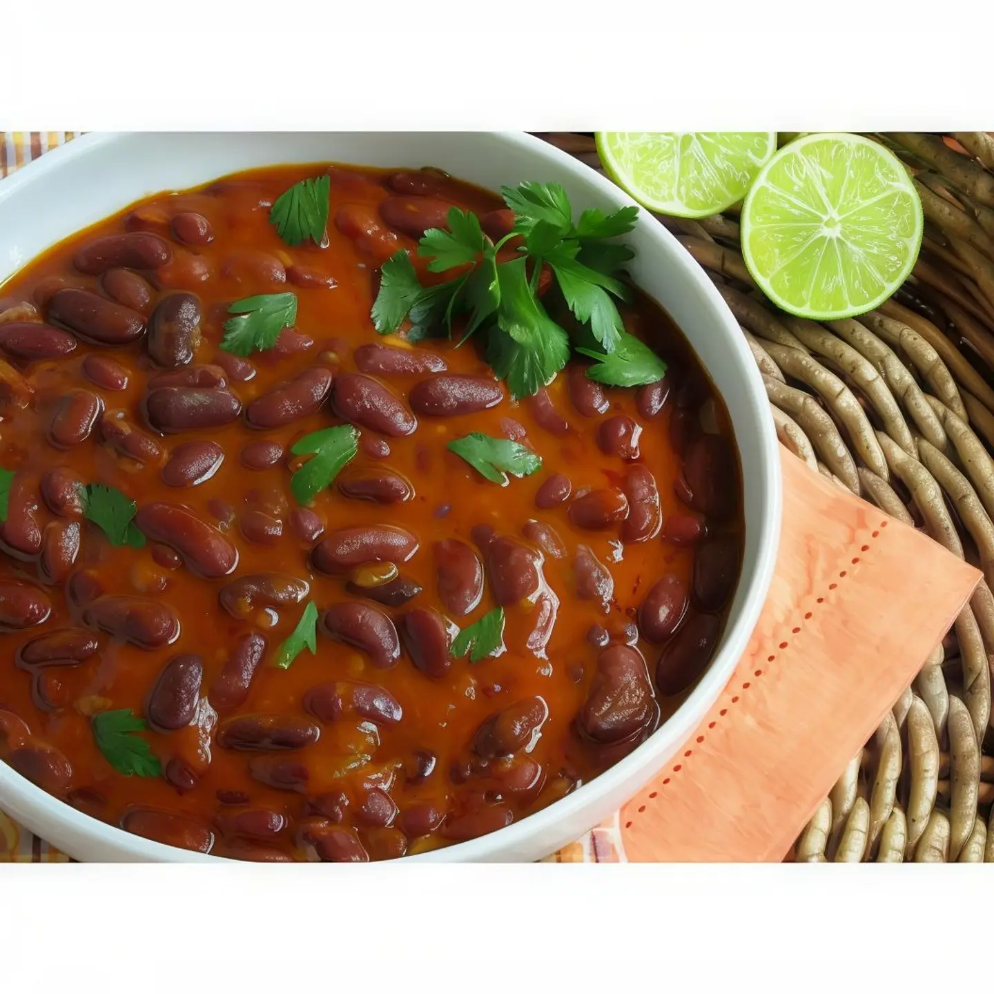 Wet Red Kidney Beans