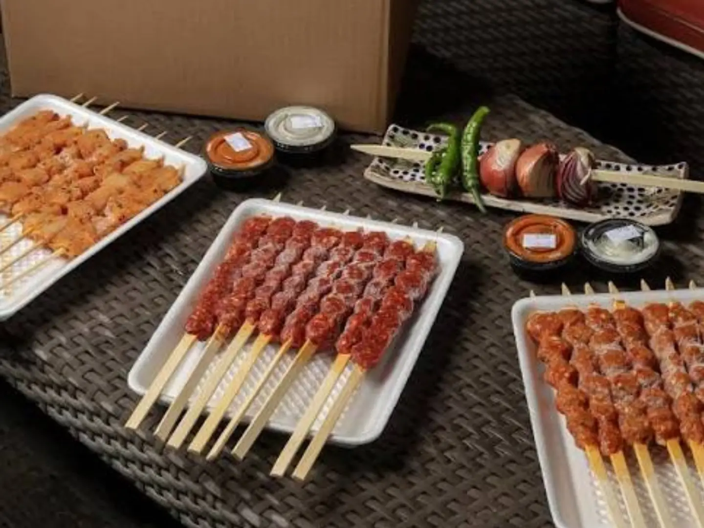 The Grill Box Is Ready For A Big Barbeque