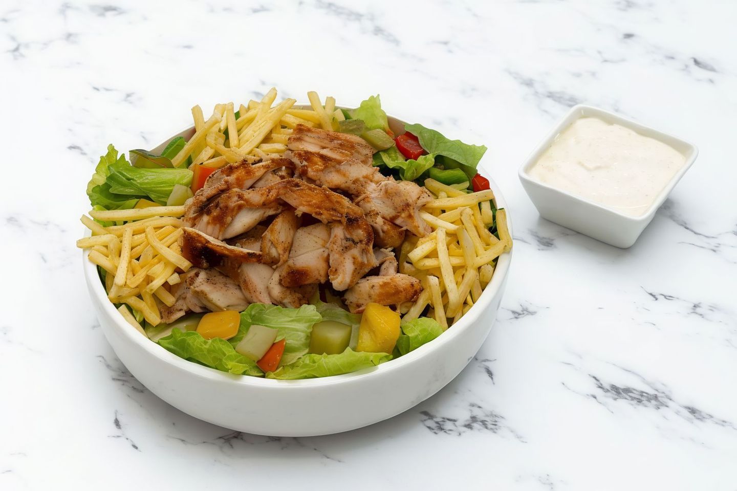 Chicken Shawarma Salad