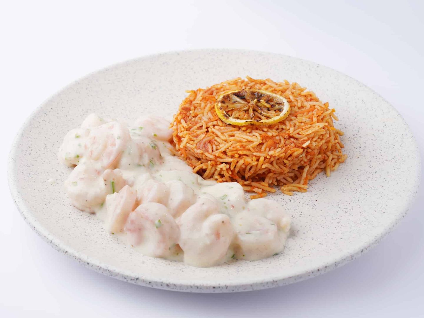 Shrimp In Creamy Sauce