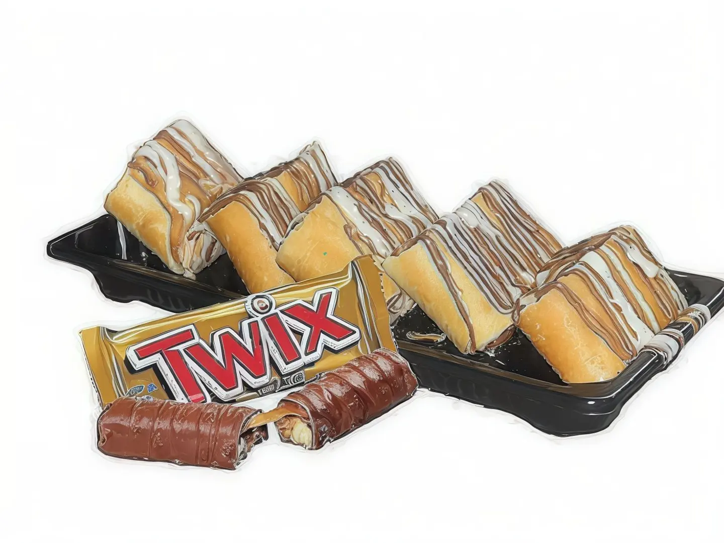 كريب روول بحشو تويكس