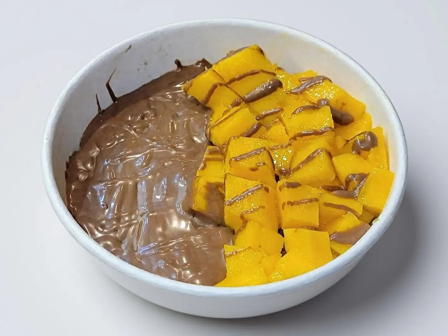 كنافه بووم نيوتيلا مع مانجو