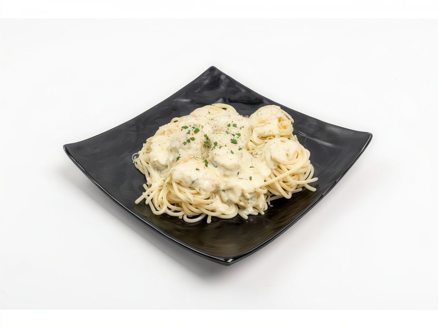 Spaghetti Chicken Balls
