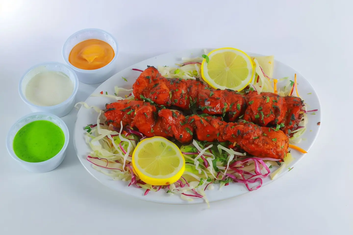 دجاج تيكا بدون عظم