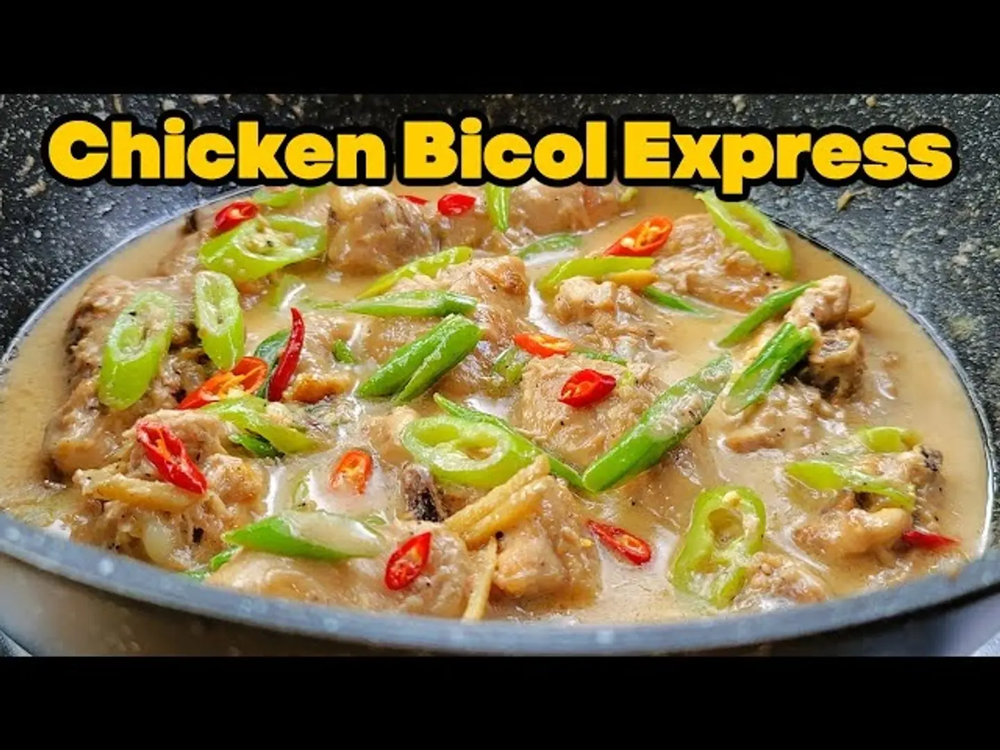 Chicken Bicol Express
