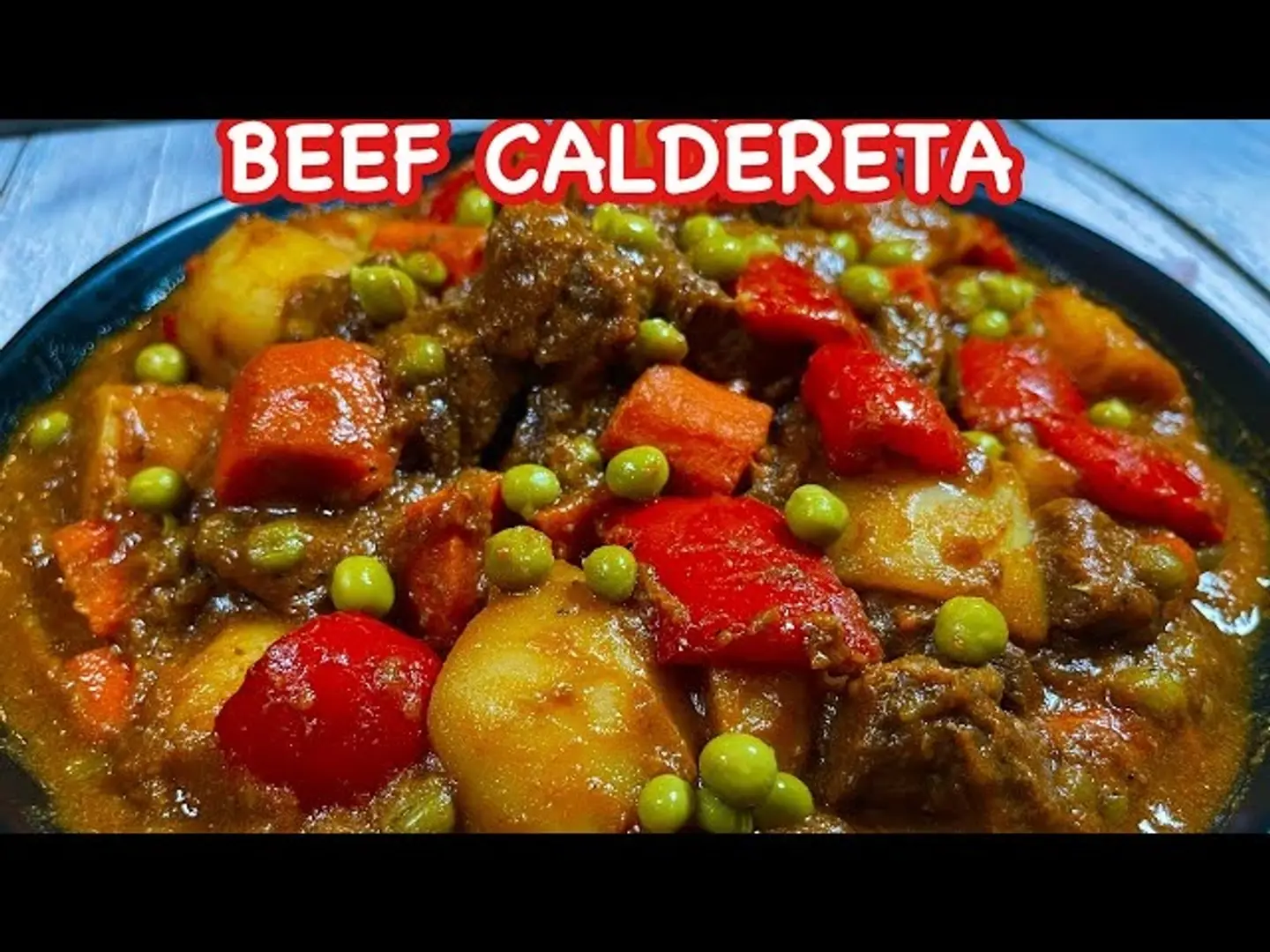 Beef Caldereta