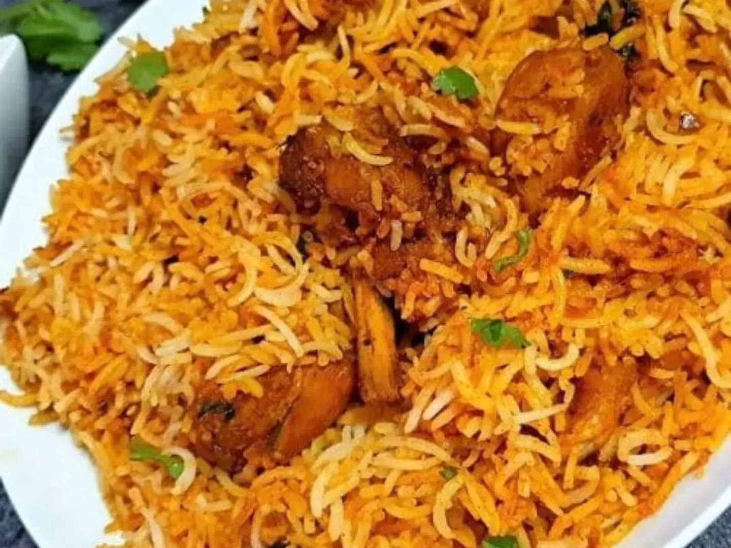 ارز برياني دجاج حار