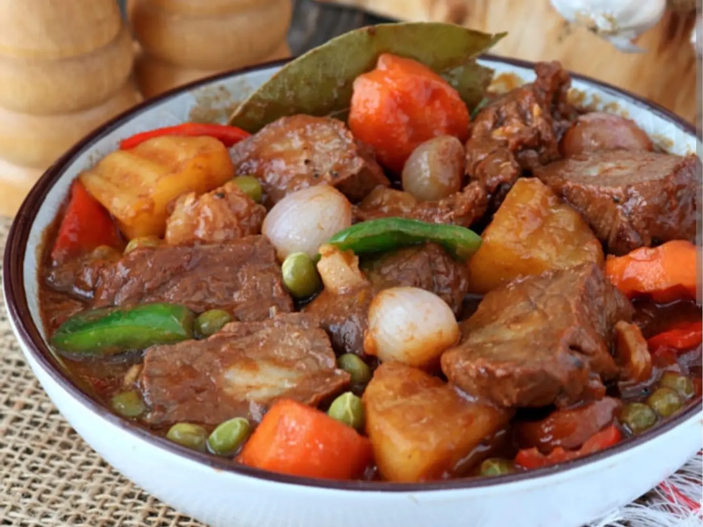 لحم البقري مندو