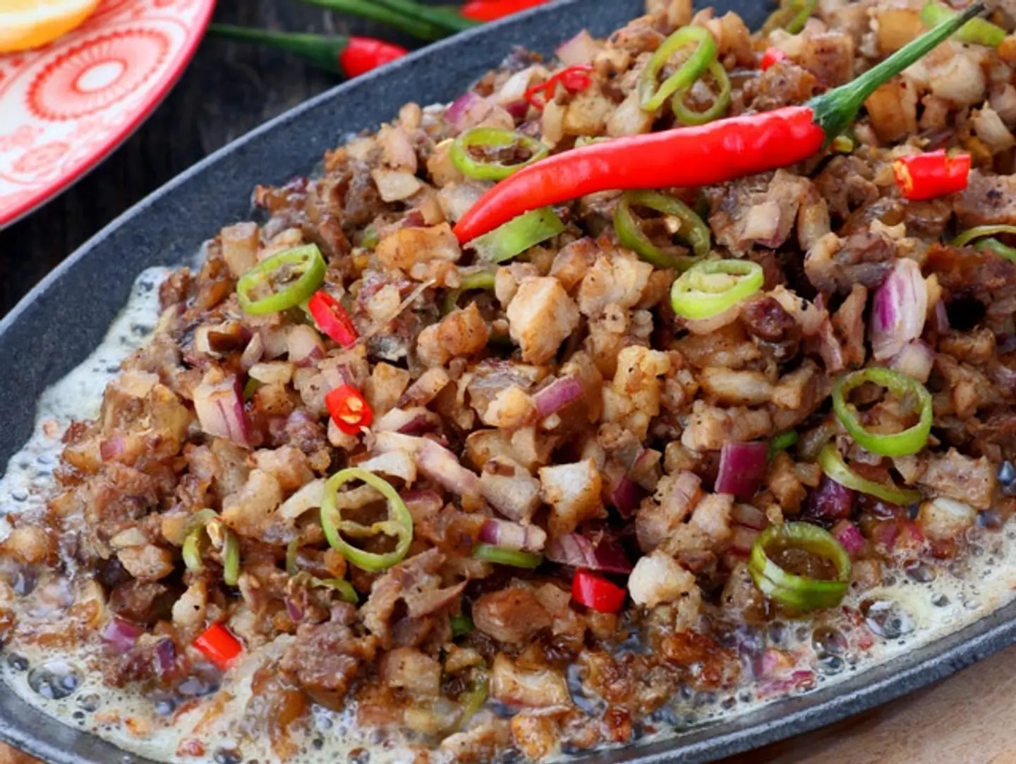 Sizzling Beef Sisig