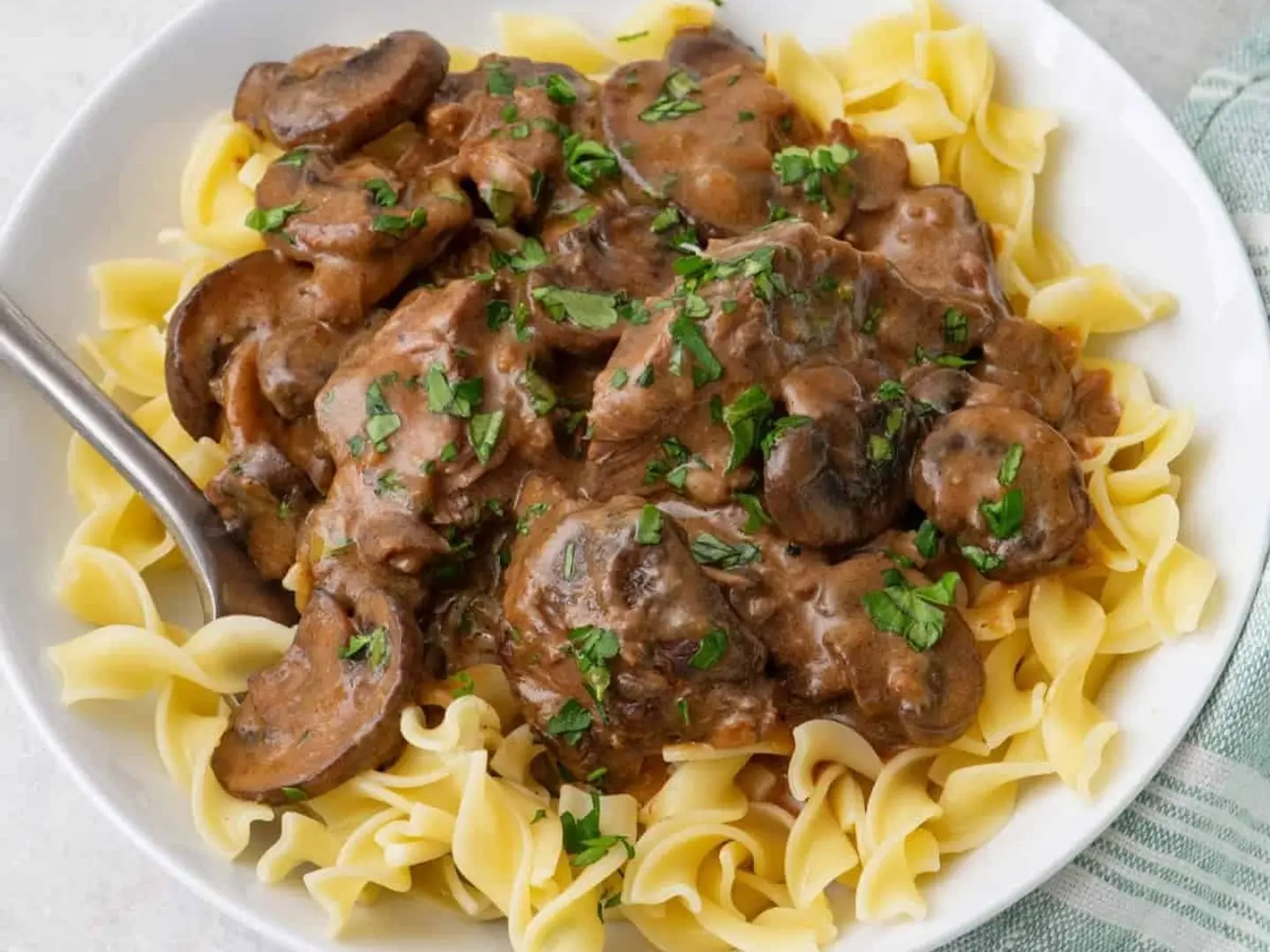 Beef Stroganoff
