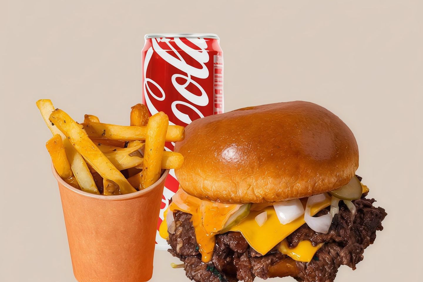 Jj's Double Beef   Meal