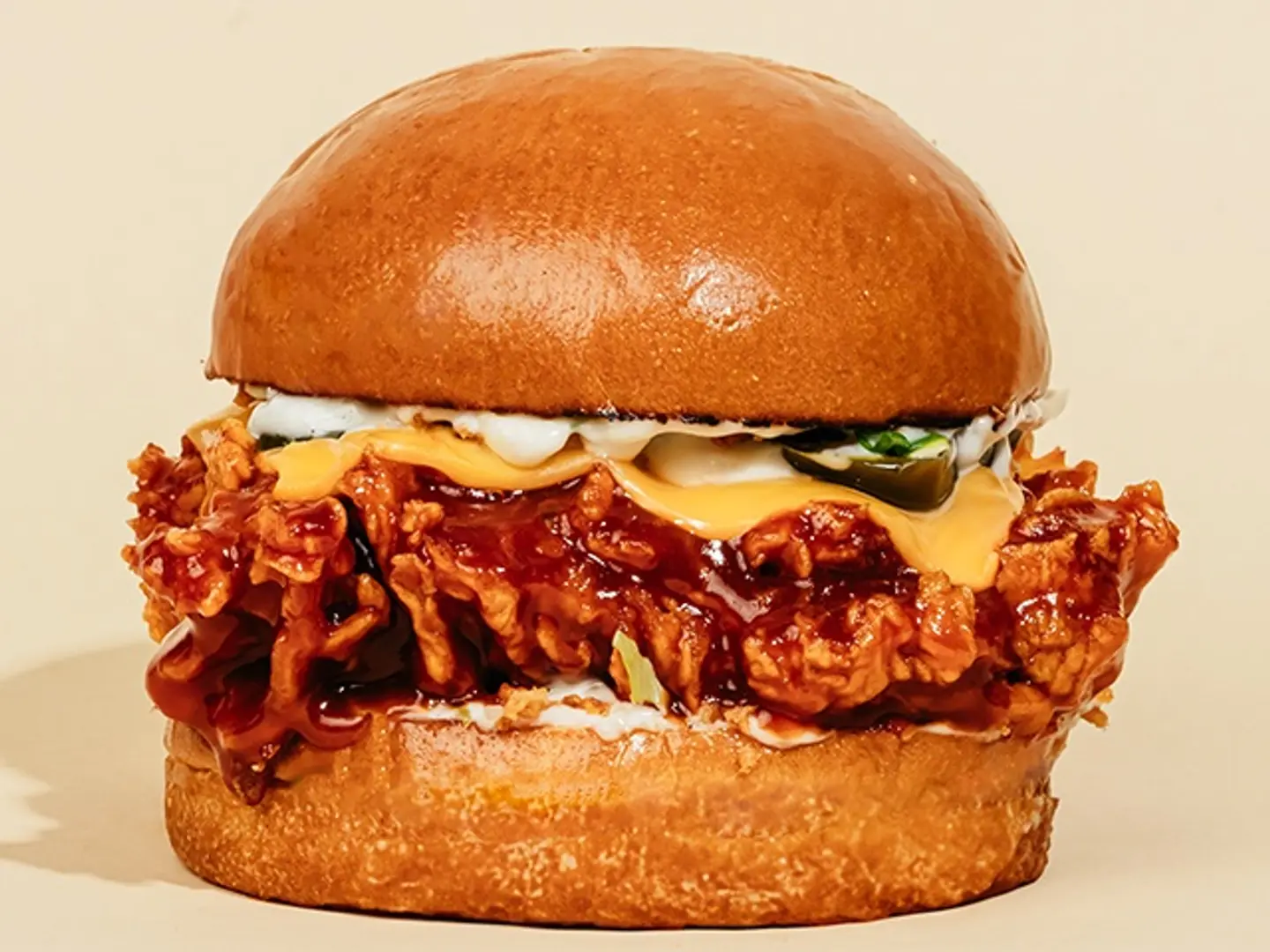 برجر دجاج الناشفل